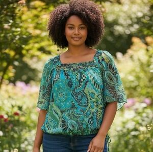 Apt. 9 Blouson Style Top